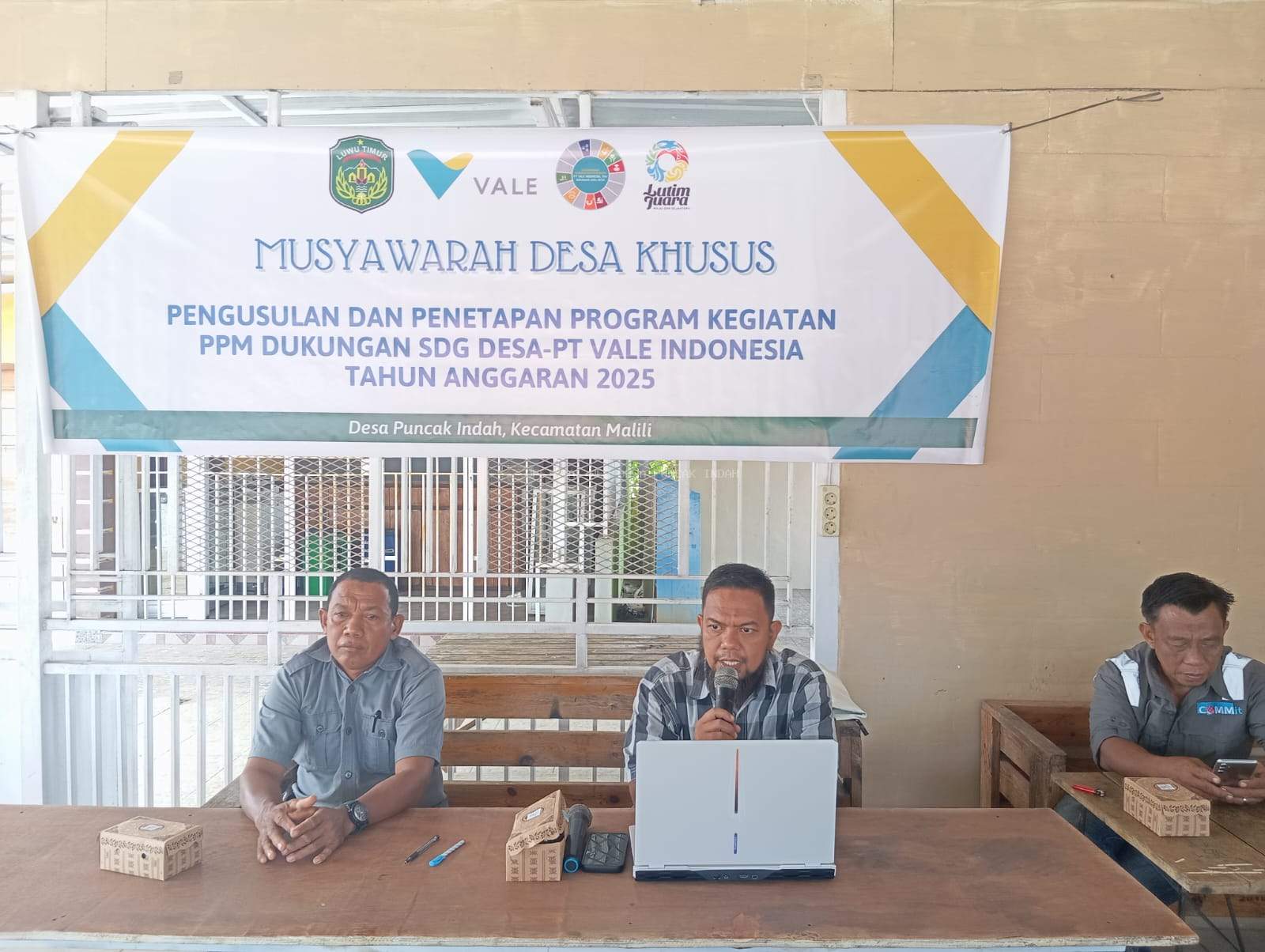 Musyawarah Desa Khusus Pengusulan Dan Penetapan Kegiatan PPM Dukungan SDGs Desa - PT. Vale Indonesia  